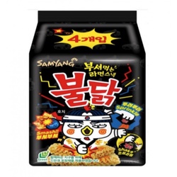 Samyang三养 火鸡面干脆面 90g*4