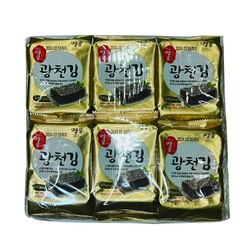 韩国进口 KWANGCHEON名品广川 便当海苔 3.5g*12包