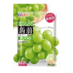 金德福 青葡萄味 果冻 160g