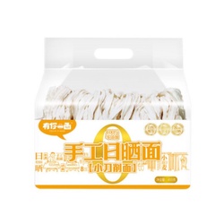 徽记 有你一面 手工日晒面 小刀削面 410g