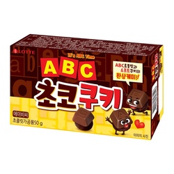 LOTTE  ABC 巧克力饼干 50g