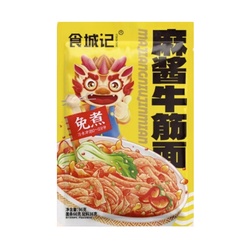 食城记 麻酱牛筋面 96g