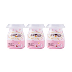 巧妈妈 奶酪布丁 草莓味 118g*3