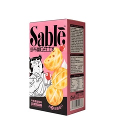 莎布蕾 武士曲奇 牛奶蔓越莓味 128g