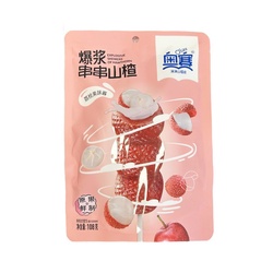 奥赛 爆浆串串山楂荔枝味 108g