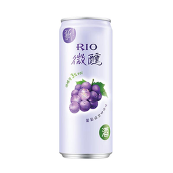 RIO 微醺3度 白兰地鸡尾酒 紫葡萄味 3%vol 330ml