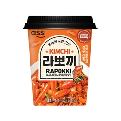 Assi Rapokki Cup ReisKuchen und Ramen Kimchi 145g