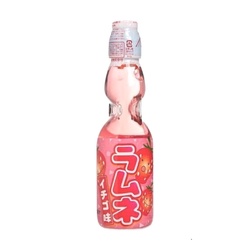 HATA KOSEN Ramune Strawberry 200ml