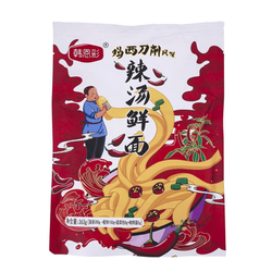 韩恩彩 鸡西刀削风味辣汤鲜面 363g