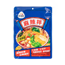 韩恩彩 三色面麻辣拌 288g