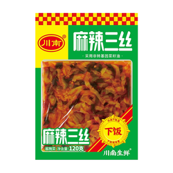 川南 麻辣三丝 120g