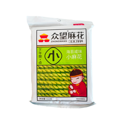 众望 海苔咸味小麻花 112g