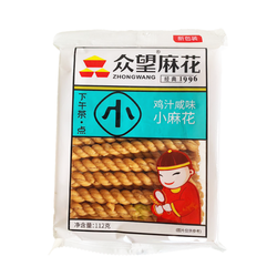 众望 鸡汁小麻花 112g