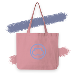 DJY Logo Series Canvas Tote Bag Pink