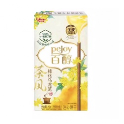 百醇  茶风系列桂花乌龙茶味注心饼干 42g