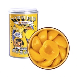 林家铺子 彩标黄桃罐头 425g
