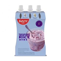 Sunity Taro und lila Reis Dessert 180g*3