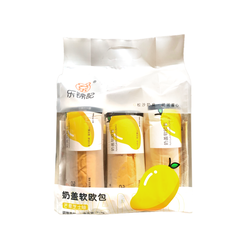 乐锦记 奶盖软欧包 芒果芝士味 310g