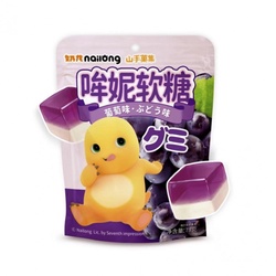 奶龙 山手菓集 哞妮软糖 葡萄味 78g
