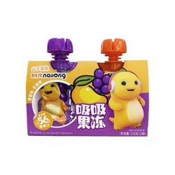 奶龙 山手菓集吸吸果冻 葡萄,芒果味 156g