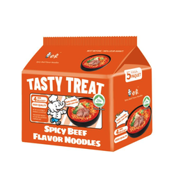 白象 味鲜美系列 辣牛肉汤味方便面 五连包 86g*5