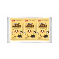 广川x Kakao Friends 韩式即食海苔片 原味 5g*3