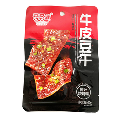 香香嘴 牛皮豆干 原汁烧烤味 40g