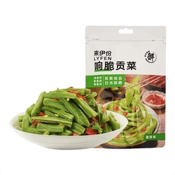 来伊份 响脆贡菜 湘辣味 168g