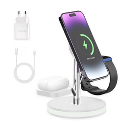 4 in 1 Induktive Ladestation für iPhone AirPods...