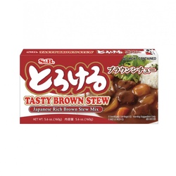 S&B Tasty Brown Stew Mix 160g