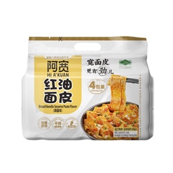 白家阿宽 红油面皮 麻酱味 四连包 460g