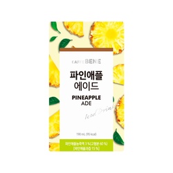 Caffe Bene Ade Pineapple Iced Tea 190ml