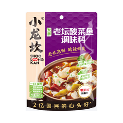 小龙坎 老坛酸菜鱼调味料 360g