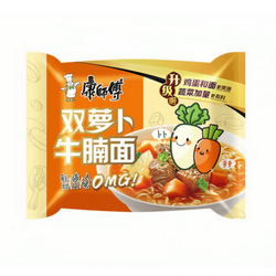 康师傅 双萝卜牛腩面 110g