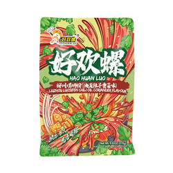 HaoHuanLuo Corn Noodles with Soup Base,Chili...