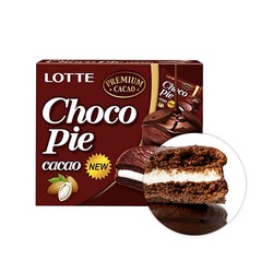 韩国 LOTTE 乐天可可巧克力派 384g
