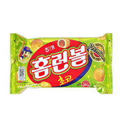 韩国直采 海太 巧克力夹心泡芙球46g