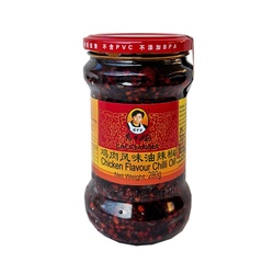 LaoGanMa Chili in Öl  mit Huhngeschmack 280g