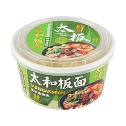 太和板面 碗装宽面 清油香辣味 119g