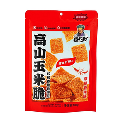 Wolong Highland Crispy Corn Rich Spicy Flavor 108g
