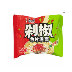 康师傅 剁椒鱼片汤面 105g