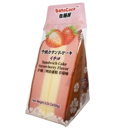 佐藤屋 手烧三明治蛋糕 草莓味 100g
