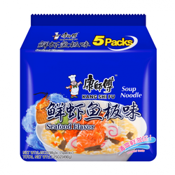 Master Kong Shrimp & Fish Cake Instant Noodles...
