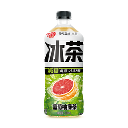 元气森林 冰茶 低糖葡萄柚绿茶 900ml