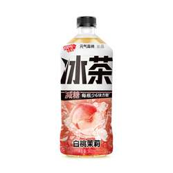 元气森林 冰茶 低糖白桃茉莉 900ml