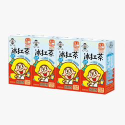 旺旺 茶饮料 冰红茶 125ml*4