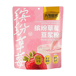 九阳 缤纷草莓豆浆粉自立袋 20g*6