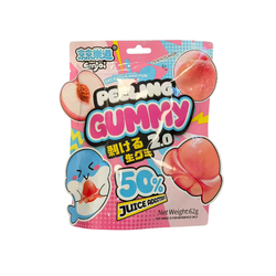 京京乐道 剥皮软糖2.0白桃味 62g