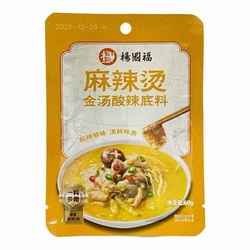 杨国福 麻辣烫金汤酸辣底料 60g