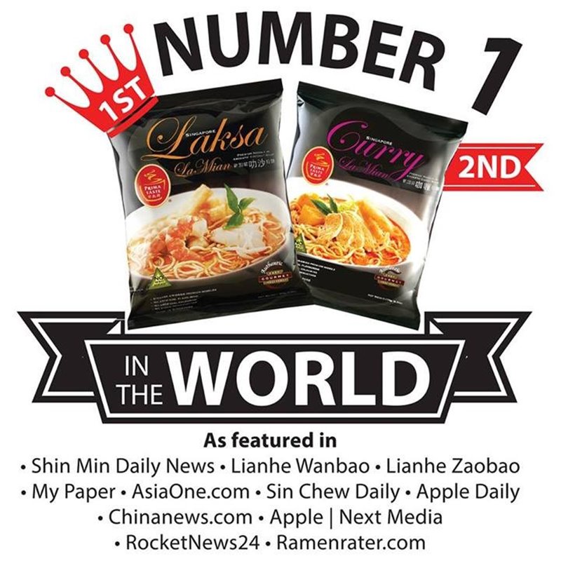 DJY打酱油新加坡 百胜厨 Laksa 叻沙拉面 144g